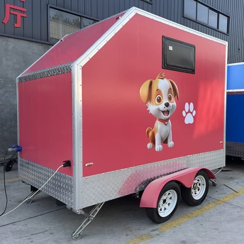 Customizable Pet Grooming Trailer, Mobile Dog Wash Trailer