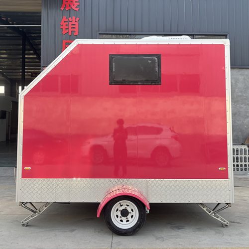 Red Dog Grooming Trailer