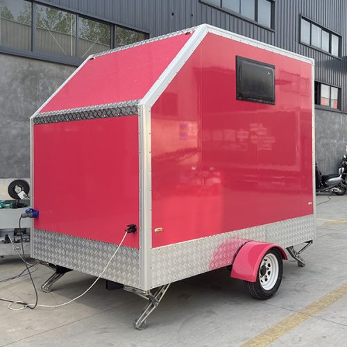 Red Dog Grooming Trailer